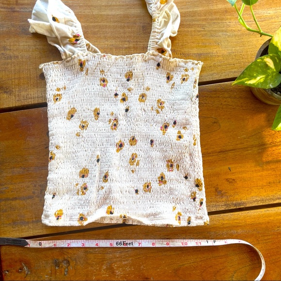 Billabong Crop with Ruffle Straps SIZE XS - Picture 2 of 7